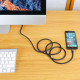 Кабель FuseChicken USB Cable to Lightning Titan 1,5m Black (IDSB15)